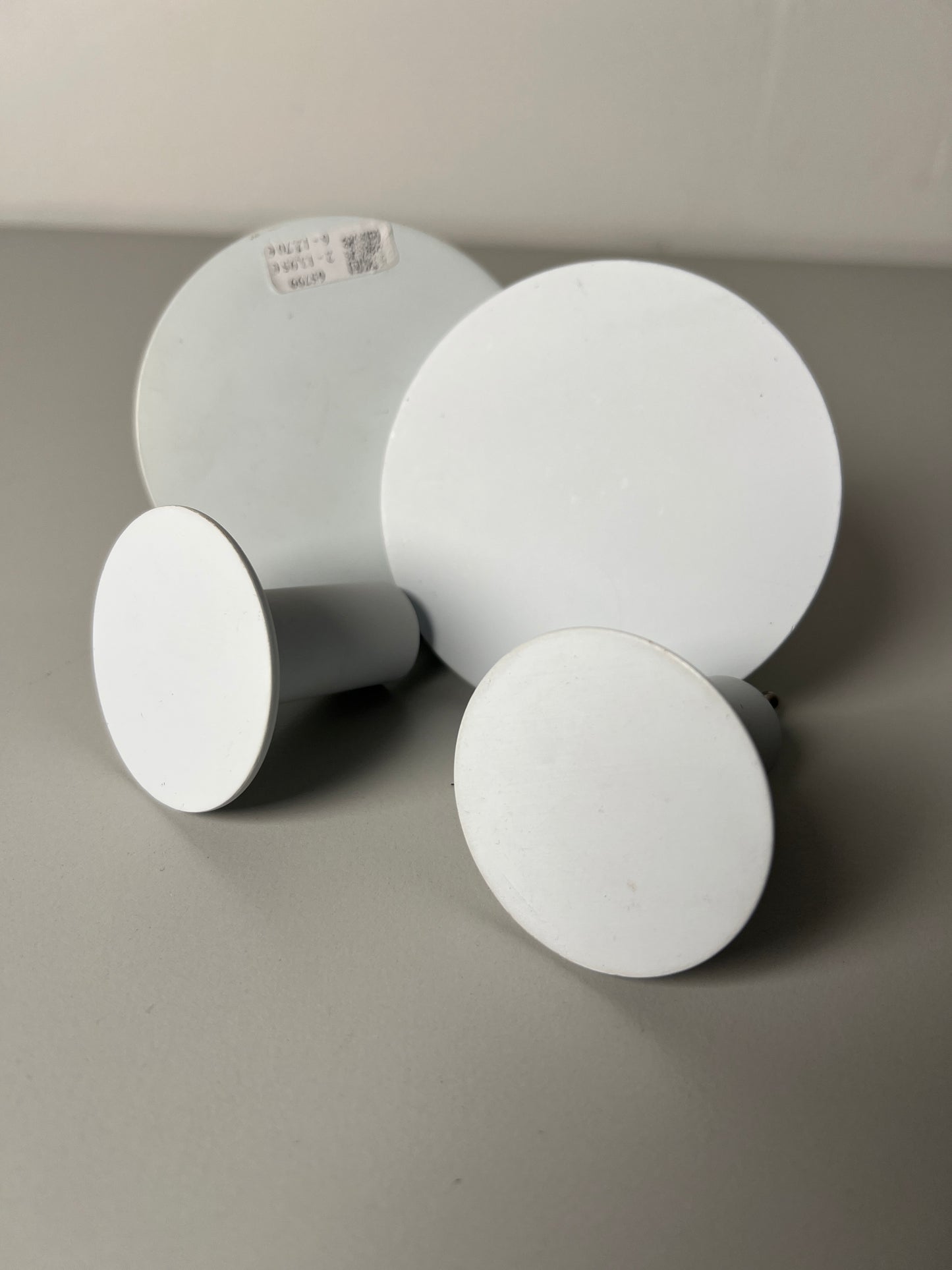 4er Set Wandhaken -PONTO- Farben Lily White