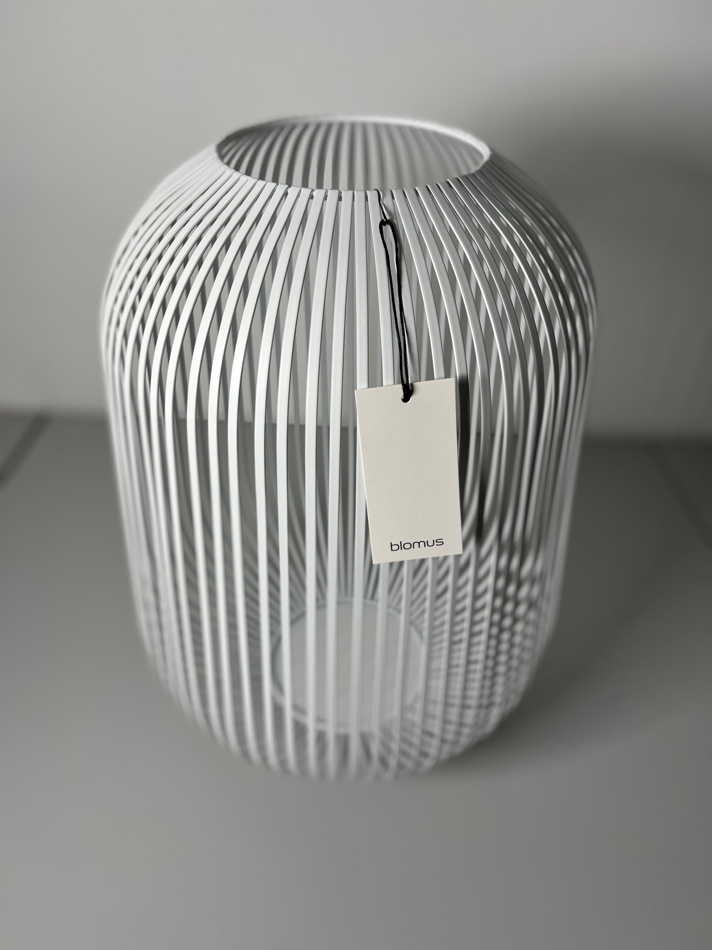 Laterne -LITO- Farbe White - Größe L