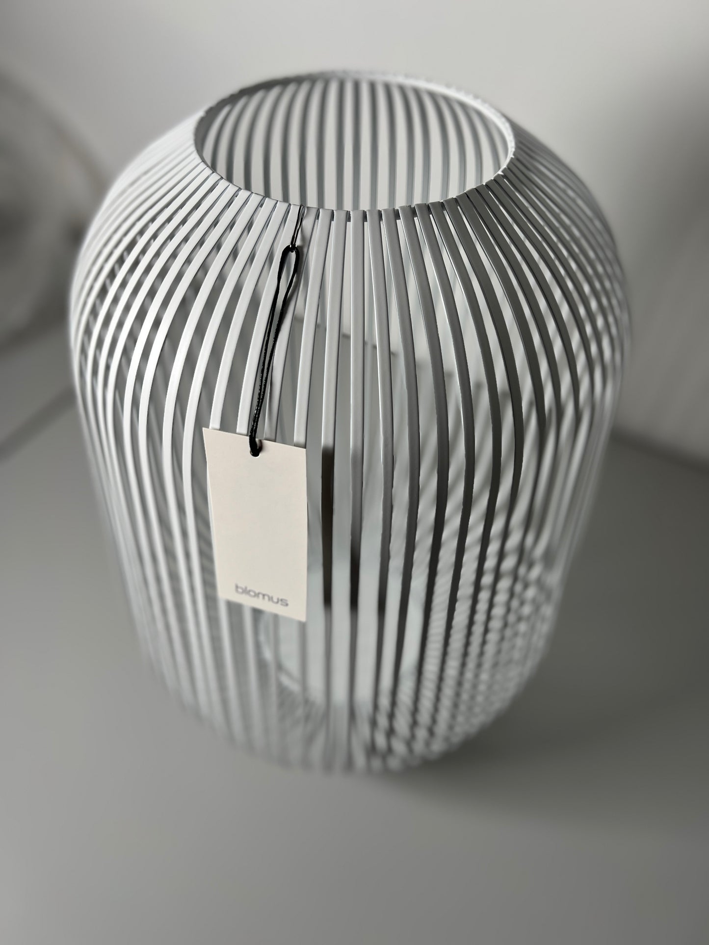 Laterne -LITO- Farbe White - Größe L