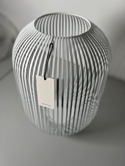 Laterne -LITO- Farbe White - Größe L