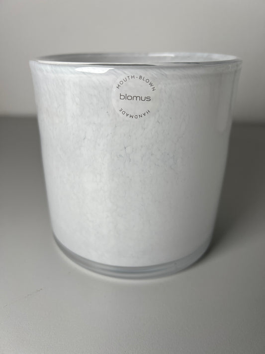 Windlicht -SAGA- Farbe White - Größe M