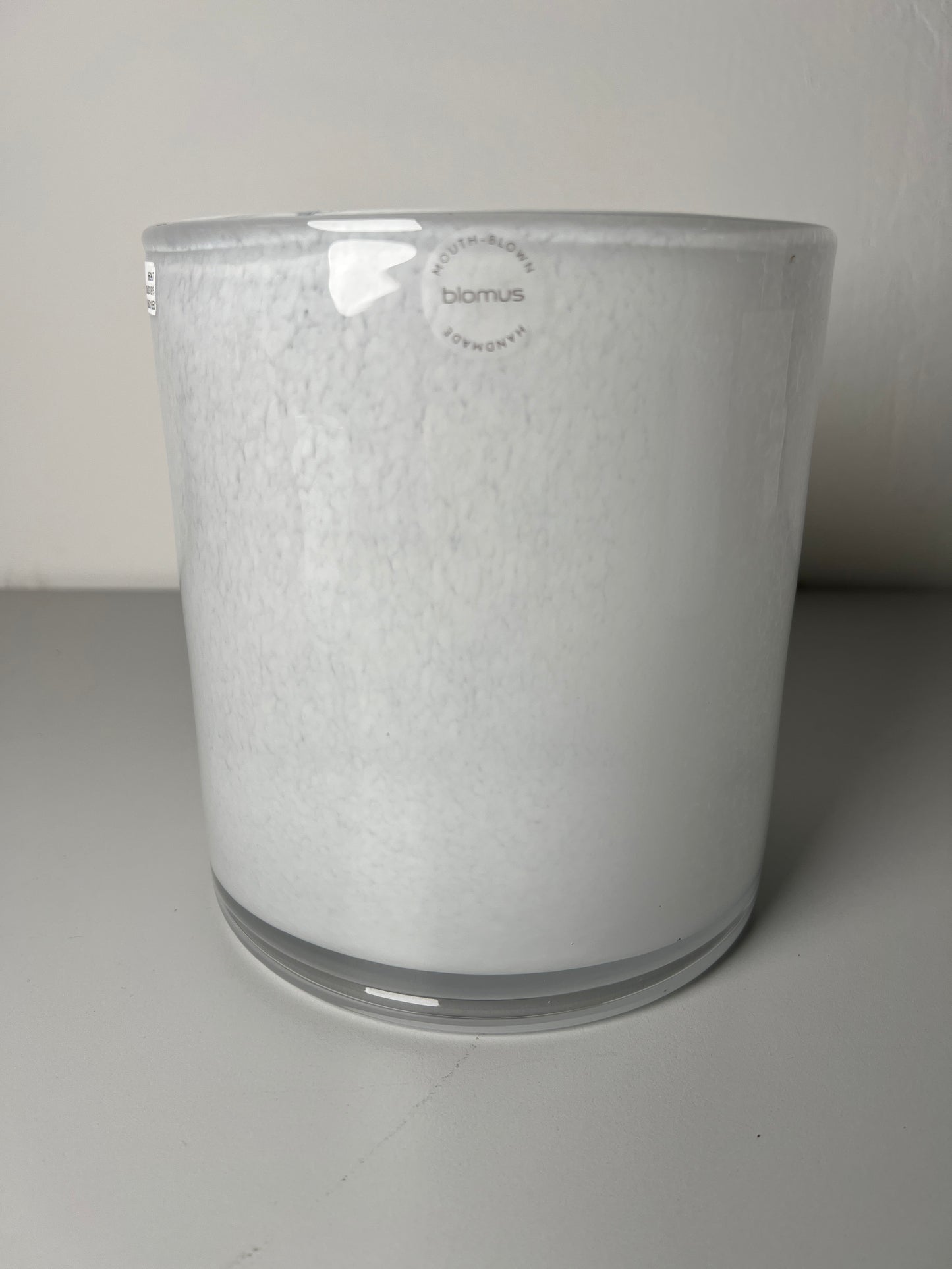 Windlicht -SAGA- Farbe White - Größe L